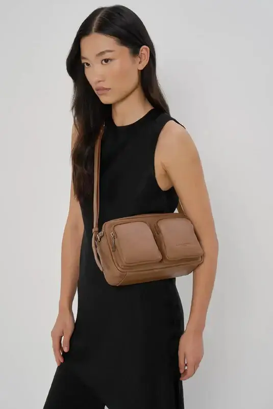 Sac Trotteur Lancaster Soft Caramella 576-006