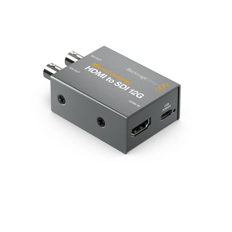 Micro Convertisseur HDMI à SDI 12G avec alimentation