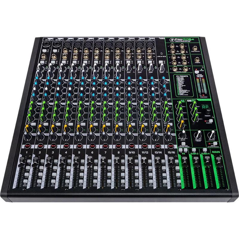 Mélangeur Professionnel de 16 Canaux avec USB - ProFX16v3