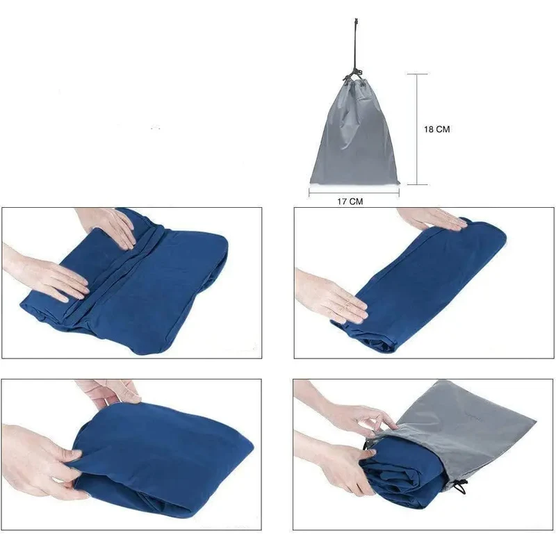 Repose-Pieds Gonflable Voyage | Coussin Réglable 3 Niveaux