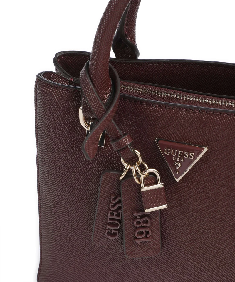 Guess Noelle II Small Sac à main burgundy