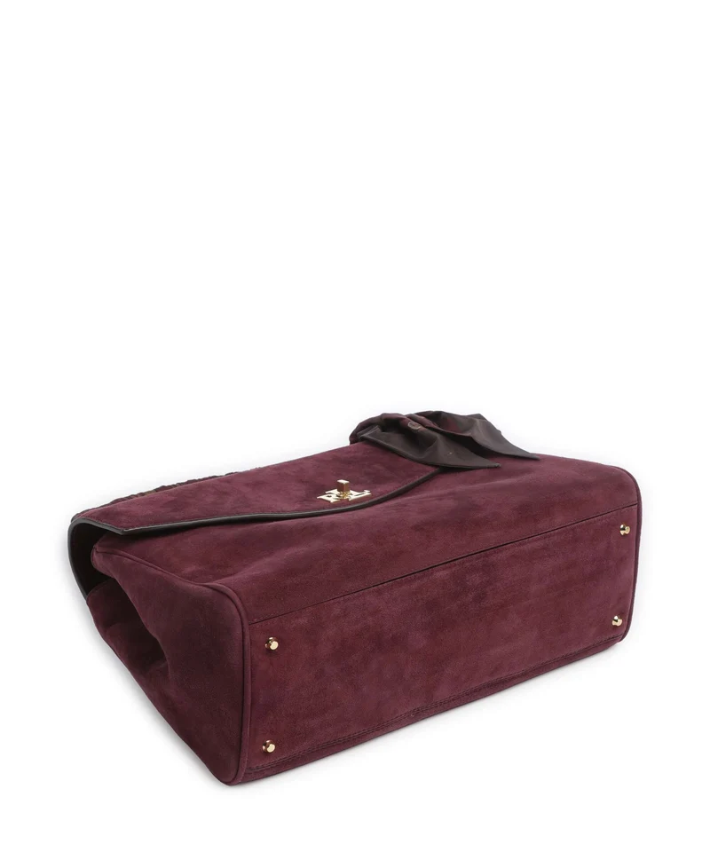 Lauren Ralph Lauren Farrah Medium Sac à main dark garnet/urban bltng/garnet multi