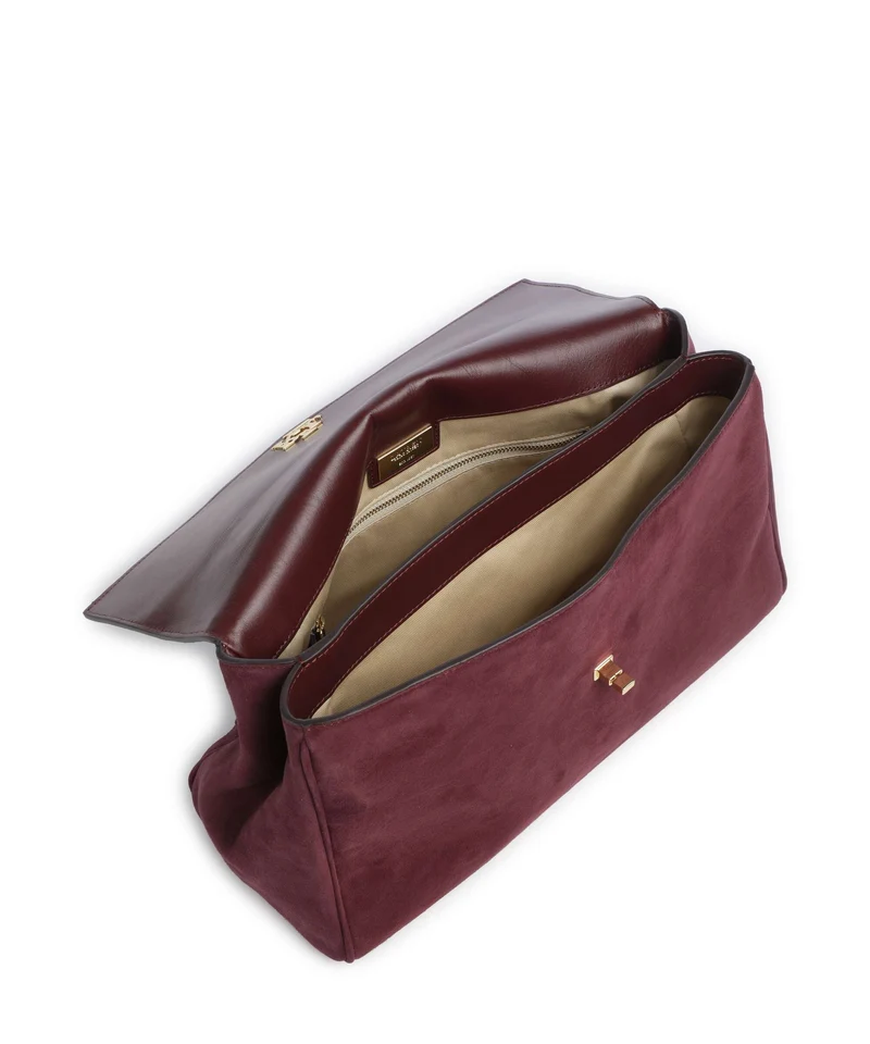 Lauren Ralph Lauren Farrah Medium Sac à main dark garnet/urban bltng/garnet multi