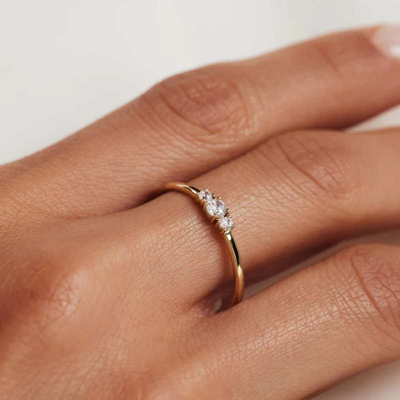 Isabel Bernard Rivoli Bague Or 14 carats IB330050-50