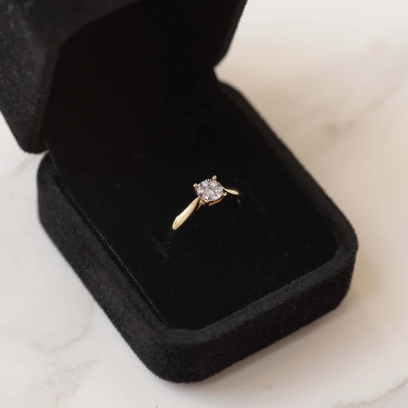 Isabel Bernard De la Paix Bague Or 14 carats IBD330007-50