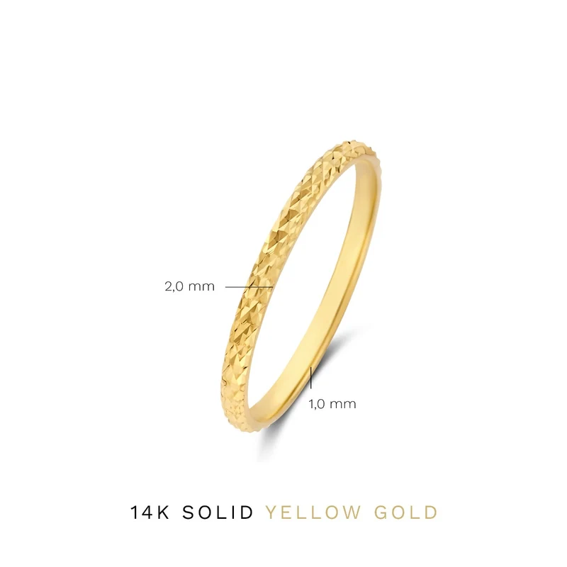 Isabel Bernard Rivoli Bague Or 14 carats IB330064-60