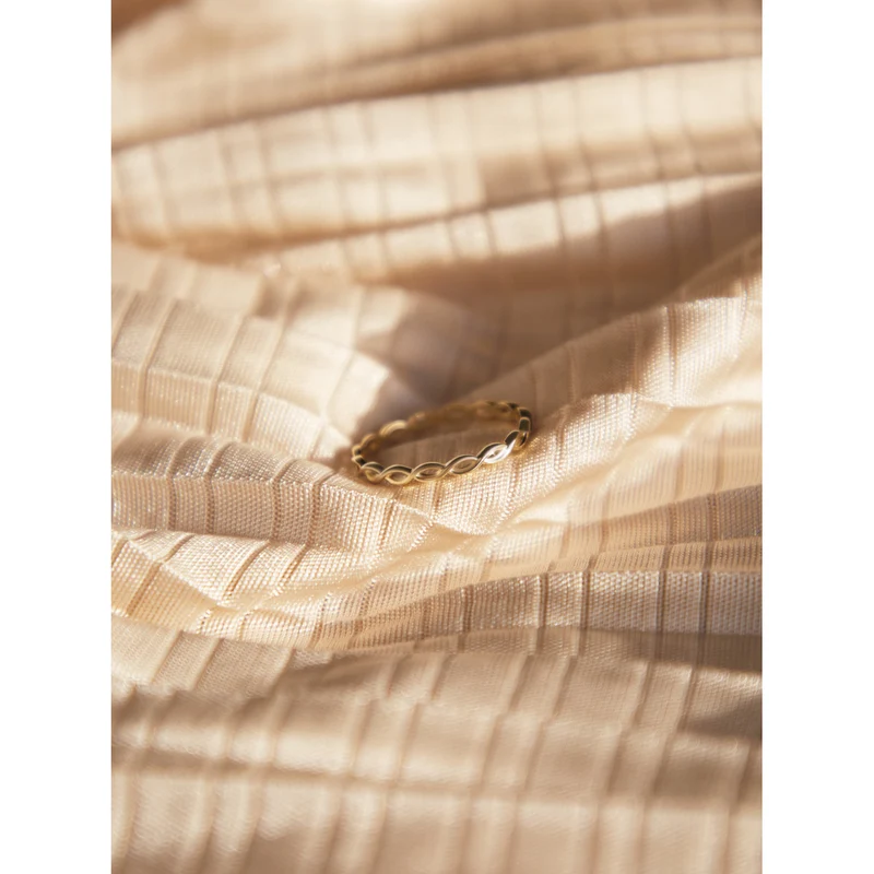 Blush Bague Or 14 carats 1220YGO-56