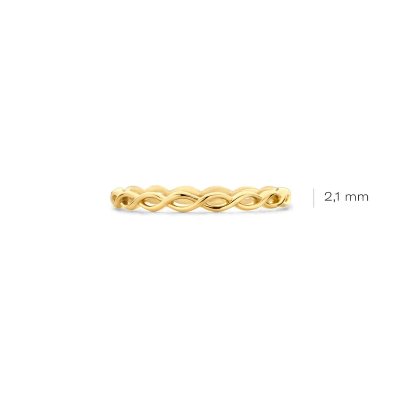 Blush Bague Or 14 carats 1220YGO-56