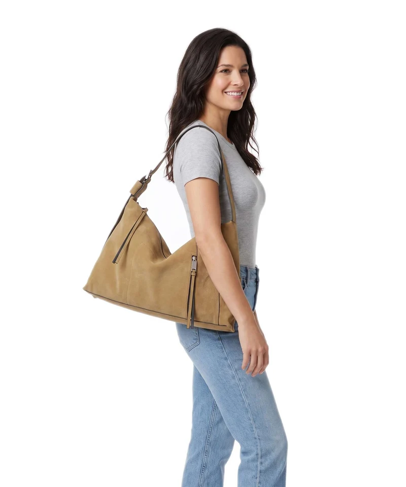 AllSaints Alba Sac fourre-tout warm olive brown