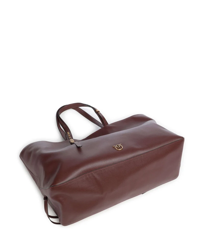 Pinko Cabas burgundy wine/antique gold