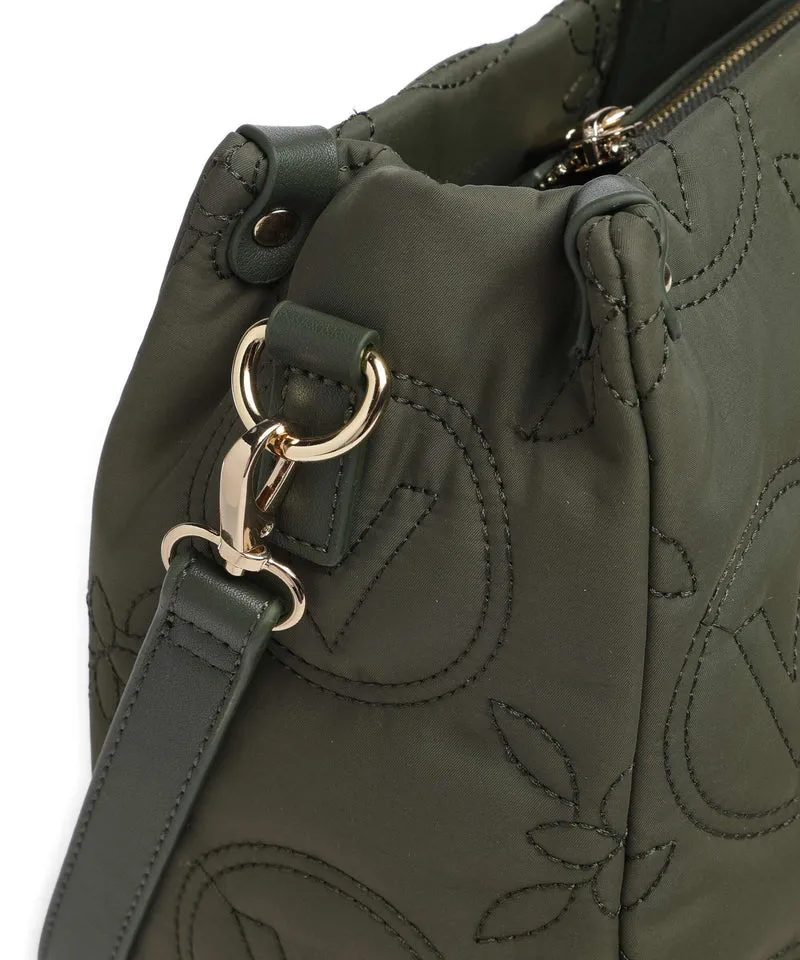 Valentino Bags Puffy Cabas verde militare
