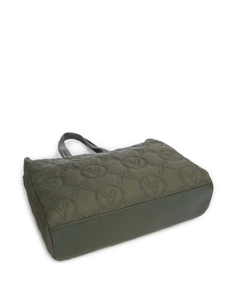 Valentino Bags Puffy Cabas verde militare