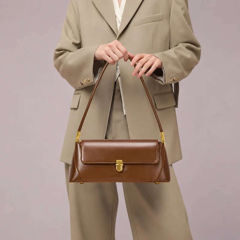 Elisa sac à main baguette tendance cuir