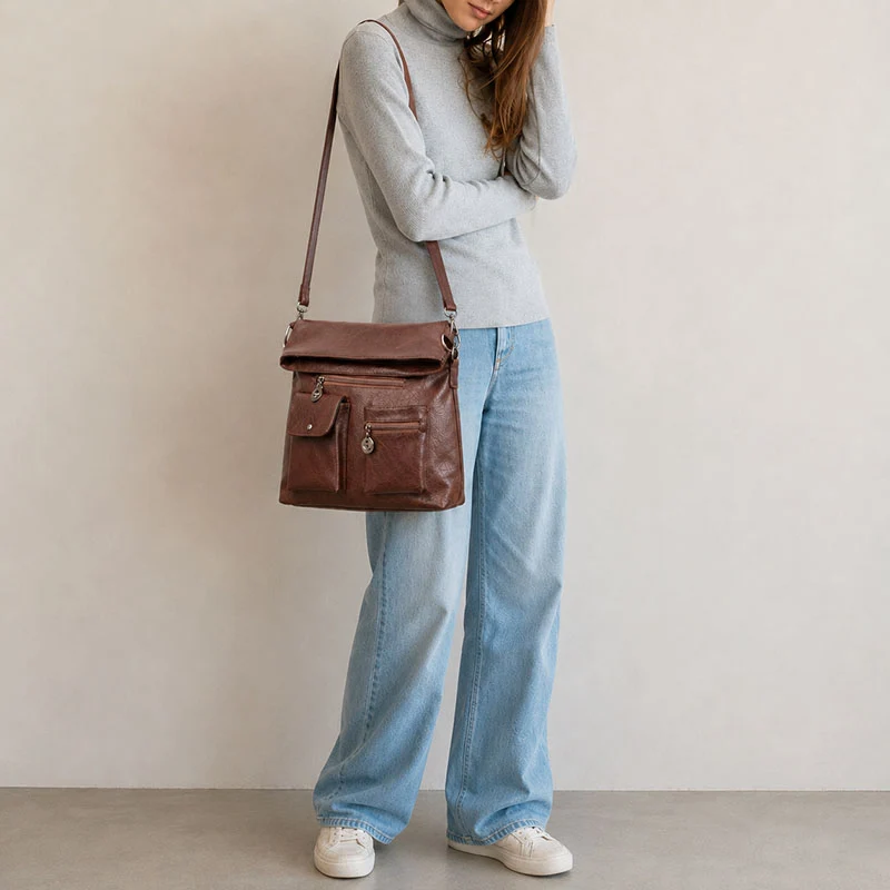 Dallas grand sac bandoulière femme