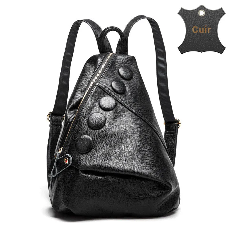 Macao sac à dos femme cuir