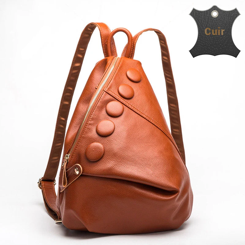 Macao sac à dos femme cuir