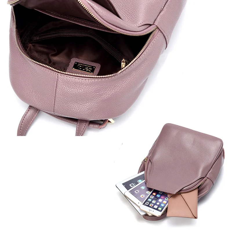 Zela petit sac à dos convertible cuir