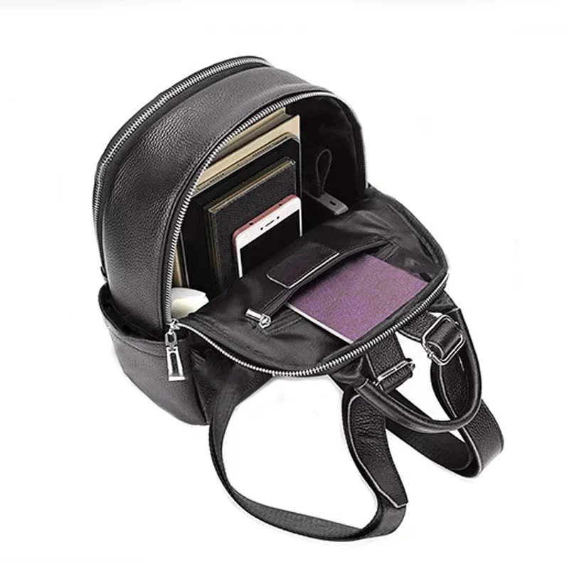 Hazel petit sac à dos femme cuir