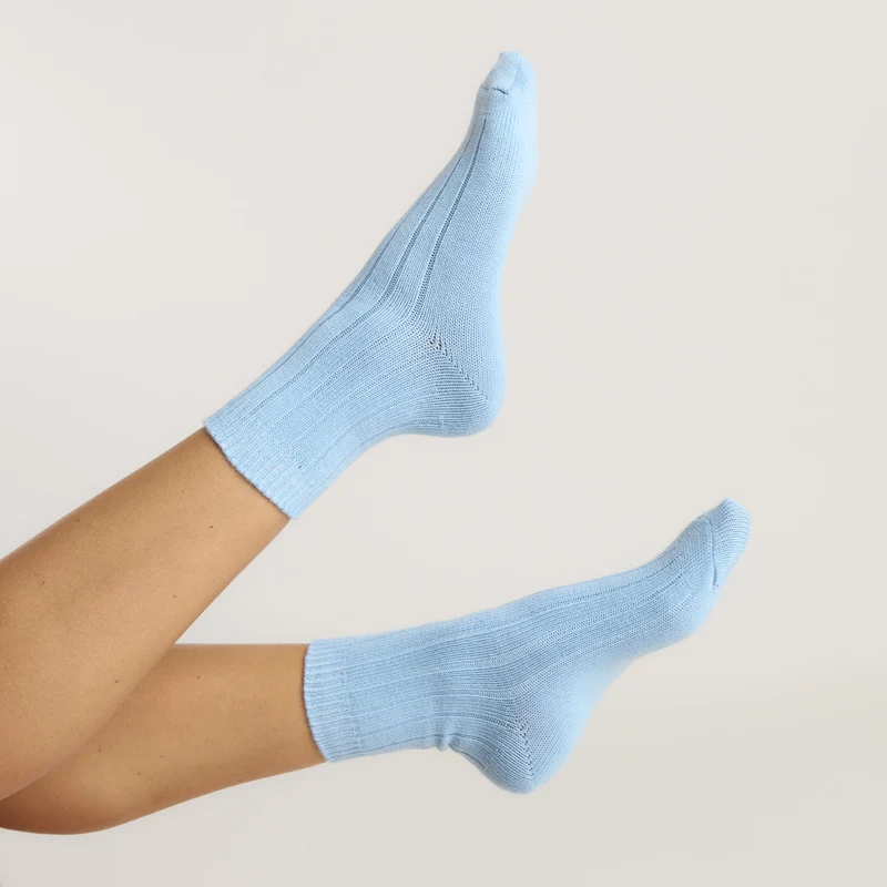 Chaussettes Côtelées (Lot de 3) - Multicolore