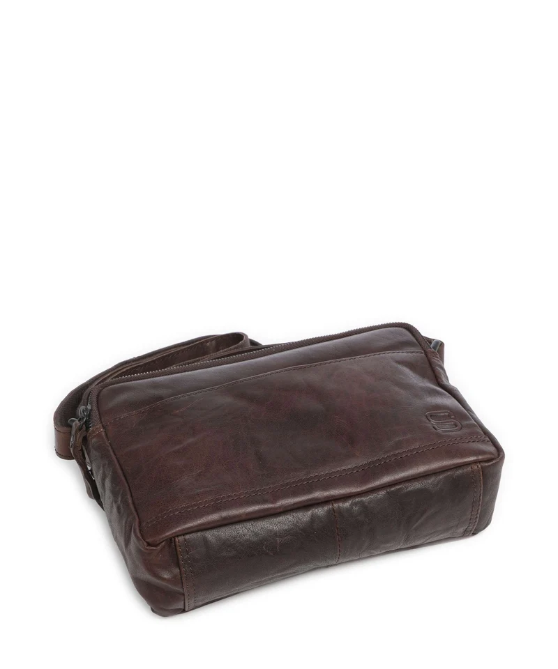 Spikes & Sparrow Bronco Randell Sac bandoulière dark brown