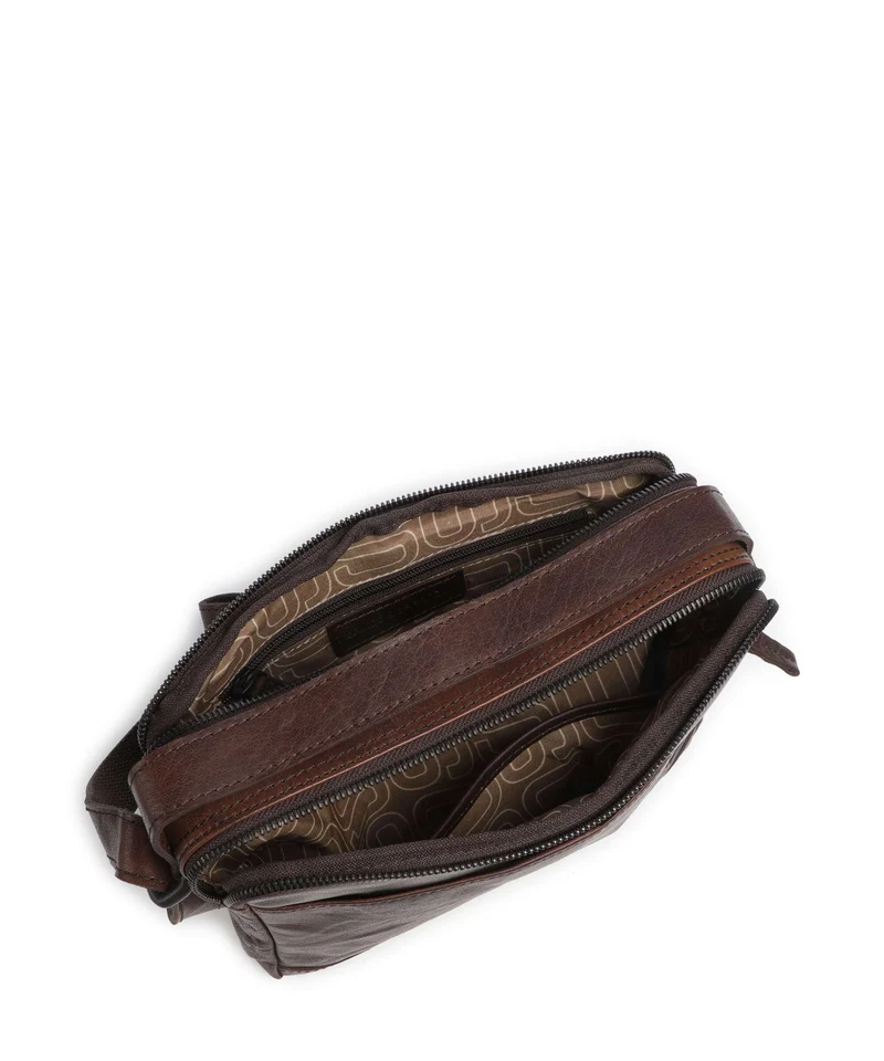 Spikes & Sparrow Bronco Randell Sac bandoulière dark brown