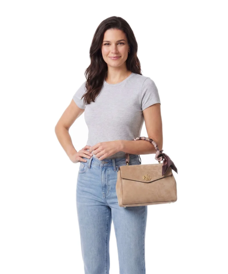 Lauren Ralph Lauren Farrah Small Sac à main camel/urban bltng/camel multi