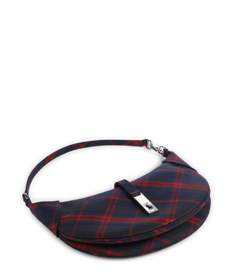 Polo Ralph Lauren ID Collection Small Sac porté épaule multi plaid
