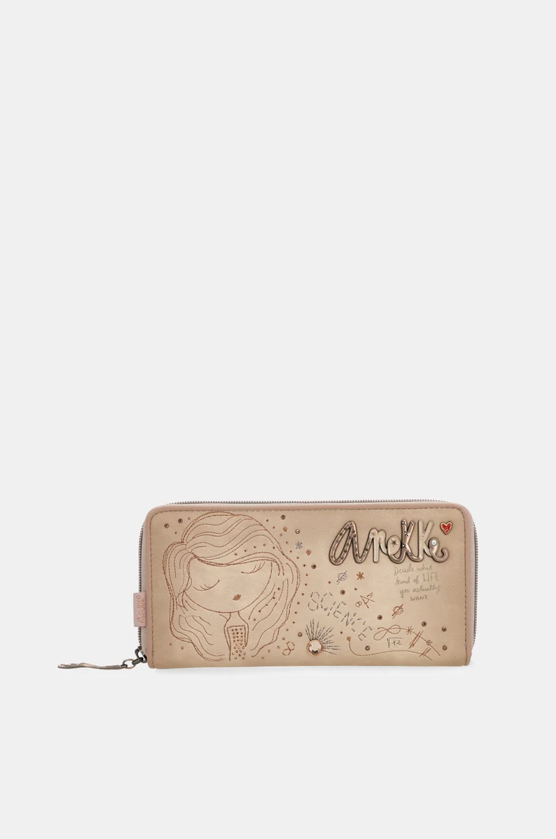 Portefeuille RFID extra grand format nude Studio