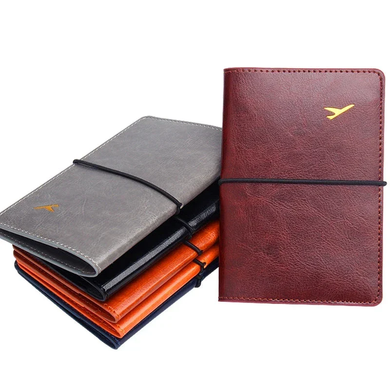 Pochette Passeport Personnalisée | Initiales en Lettres Dorées