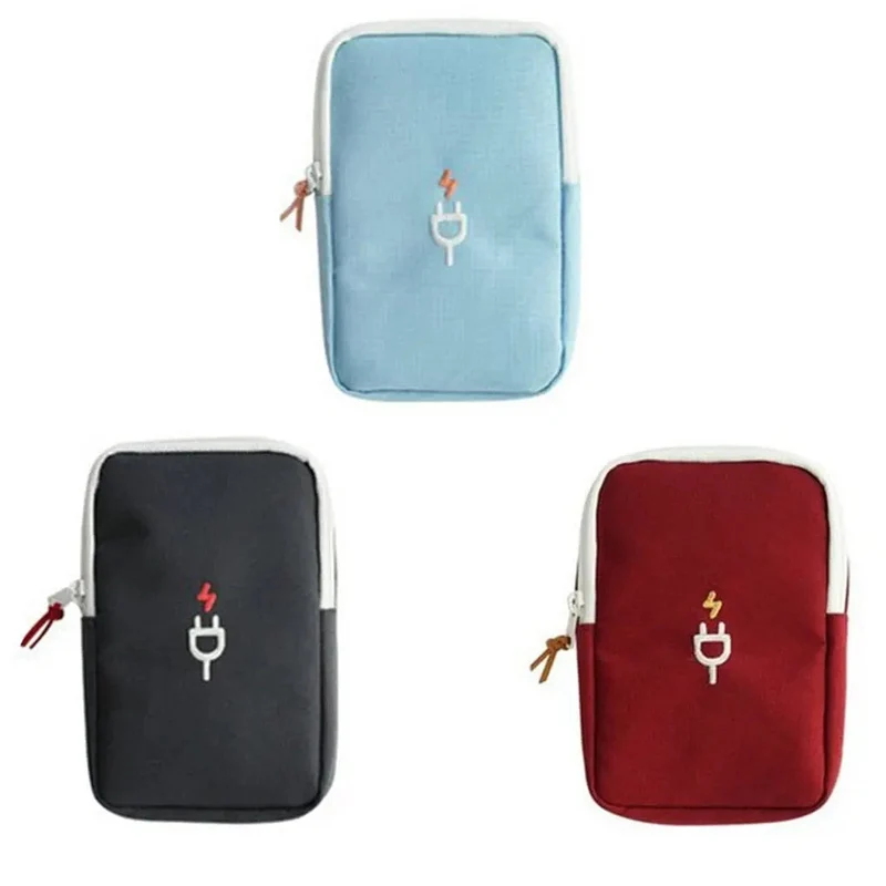 Pochette de Rangement Câbles | Tissu Oxford Voyage