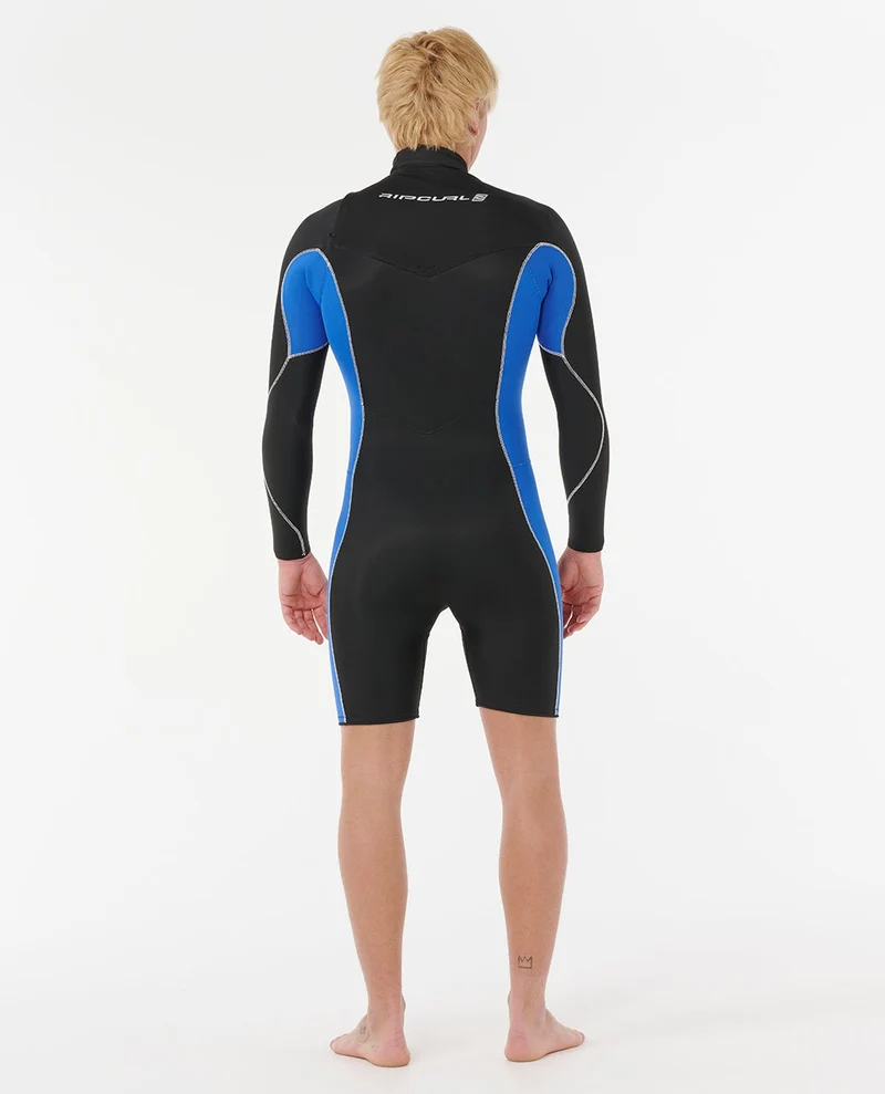 Mens Dawn Patrol 2/2 Long Sleeve Chest Zip Springsuit