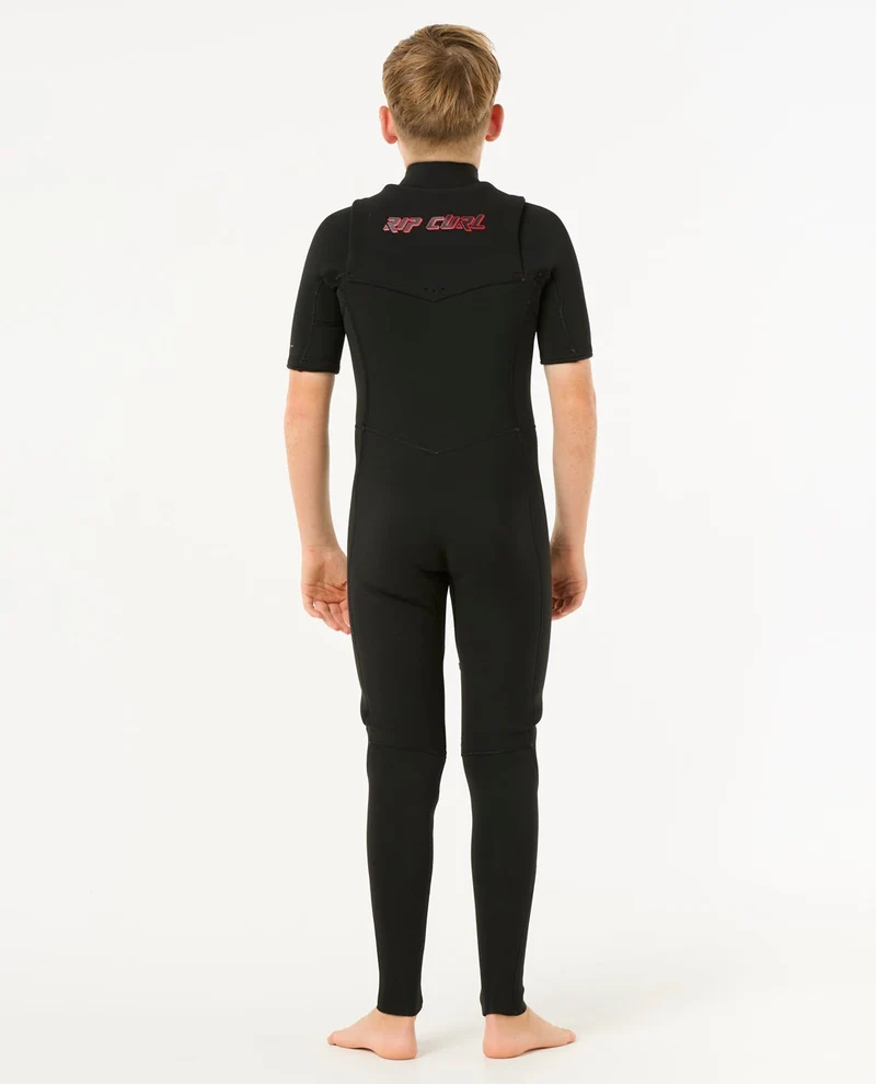 Kids Dawn Patrol Short 2/2 Sleeve Chest Zip Wetsuit