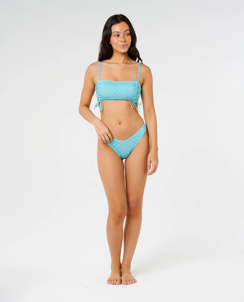 Moon Geo Crop Bikini Top
