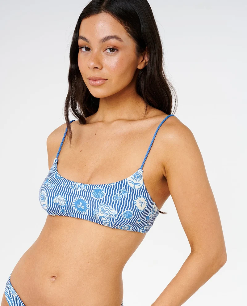 Catalina Waves Bralette Bikini Top