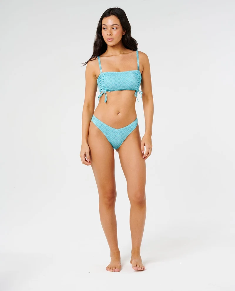 Moon Geo Hi Leg Cheeky Bikini Bottom