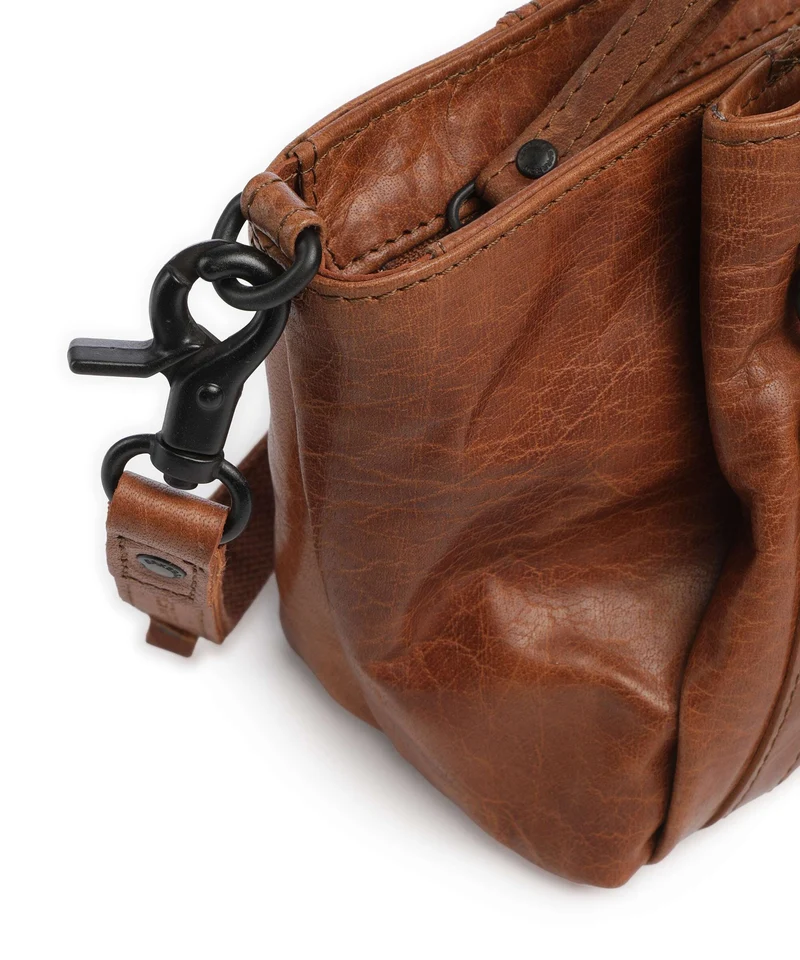 Spikes & Sparrow Bronco Starlet Sac porté épaule brandy
