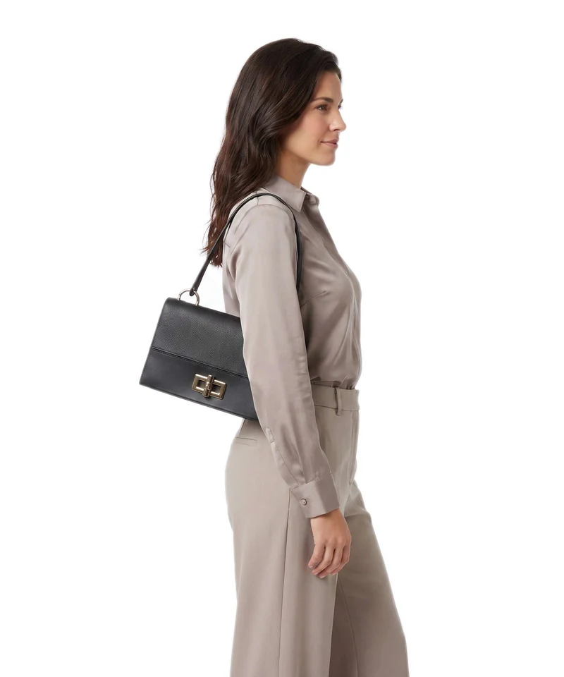 Furla Amelia M Sac porté épaule nero
