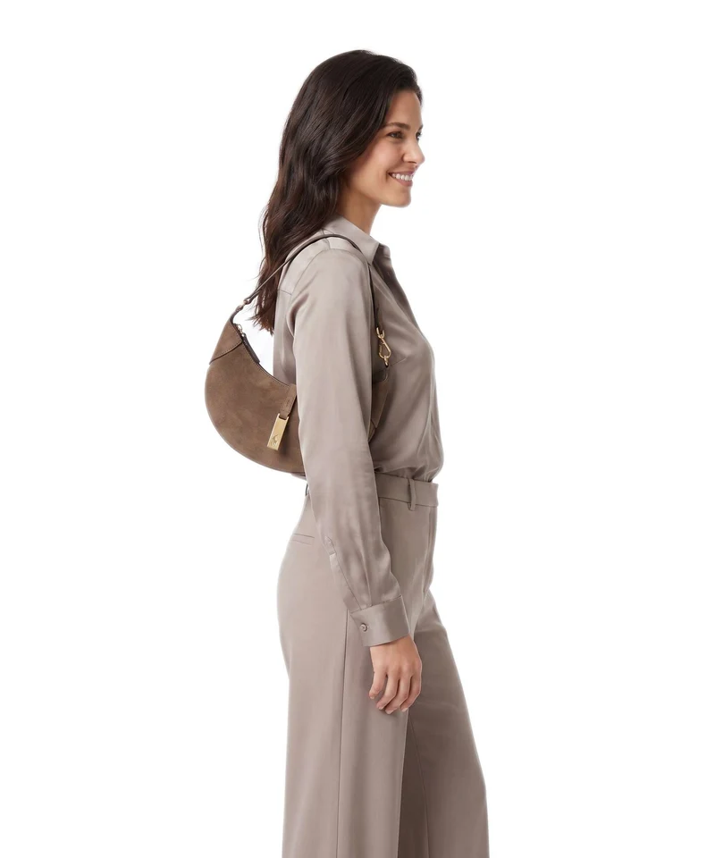 Polo Ralph Lauren ID Collection Small Sac porté épaule gingerbread