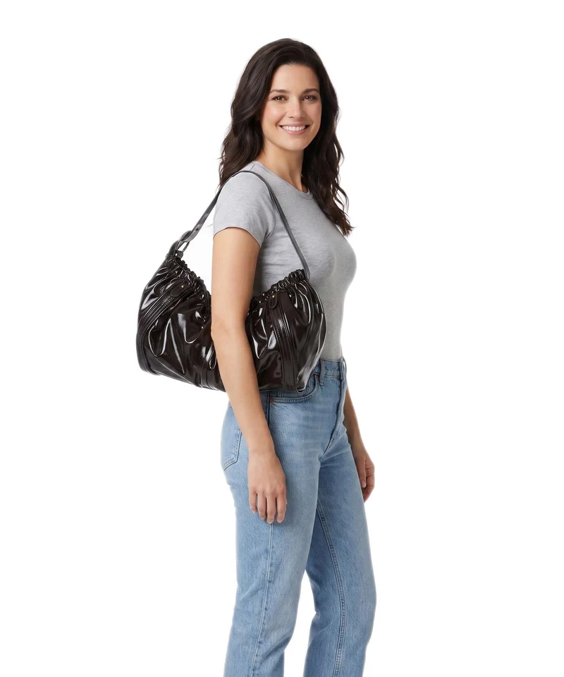 Liebeskind Faye Shiny L Sac fourre-tout deep soil