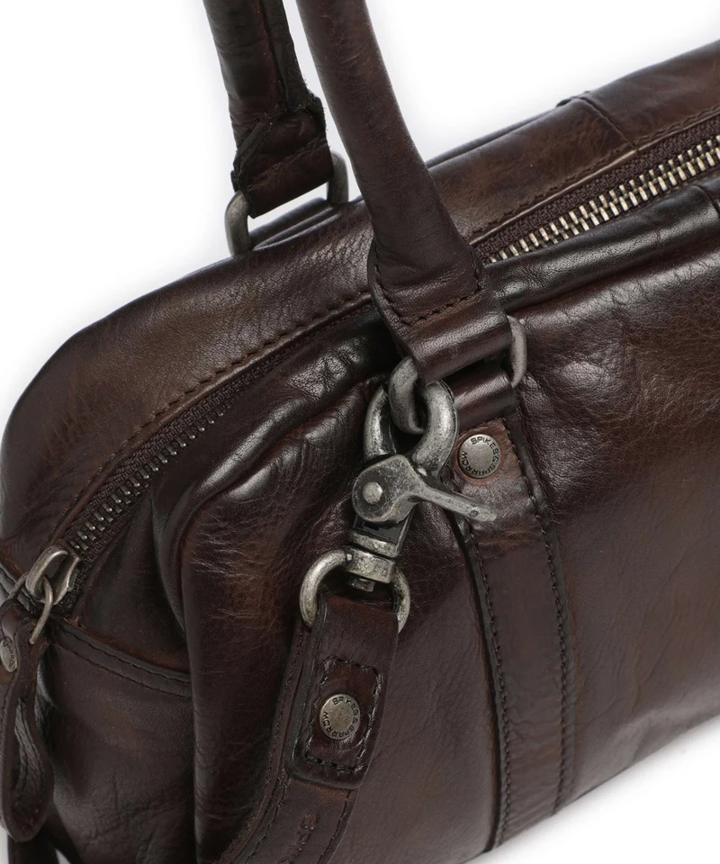 Spikes & Sparrow Apache Lisa Sac porté épaule dark brown