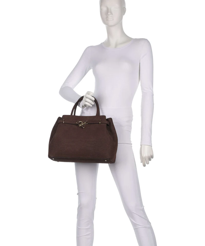 Lauren Ralph Lauren Blaike Large Sac à main chestnut brown