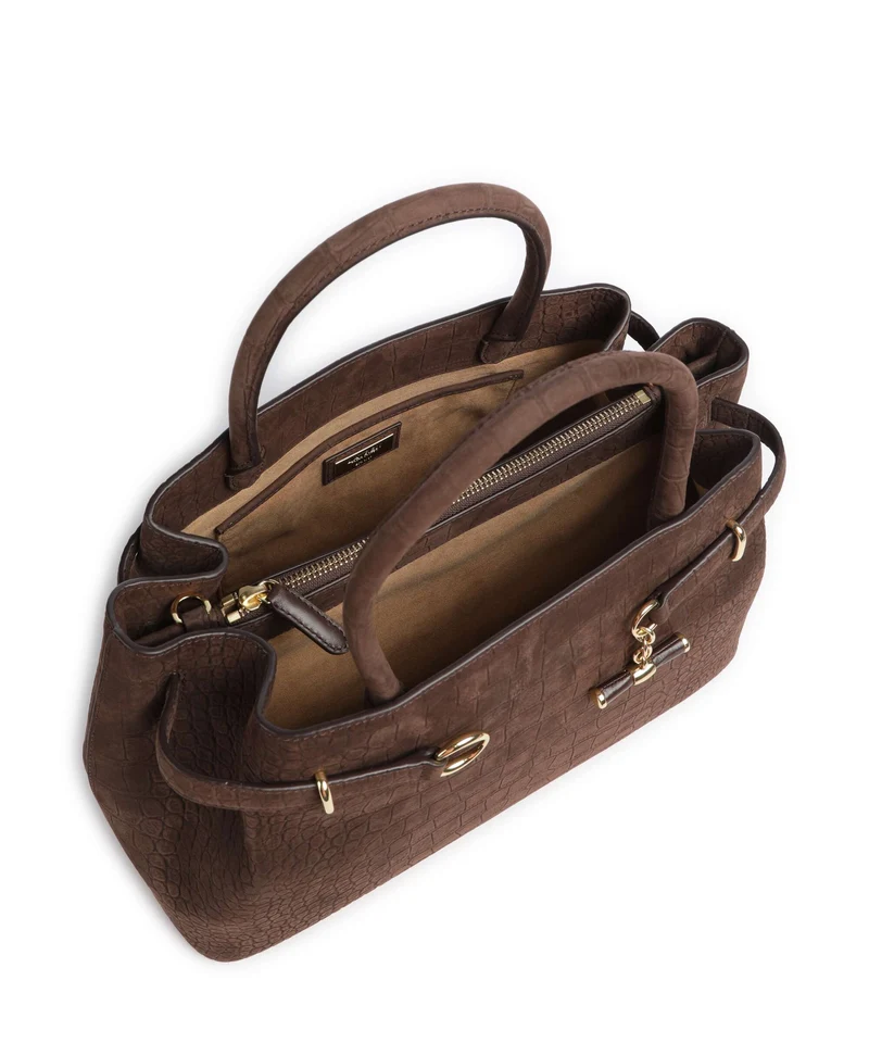 Lauren Ralph Lauren Blaike Large Sac à main chestnut brown