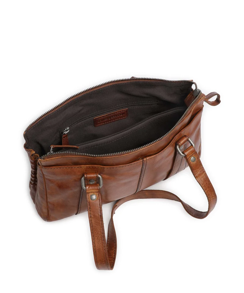 Spikes & Sparrow Apache Christabelle Sac porté épaule brandy