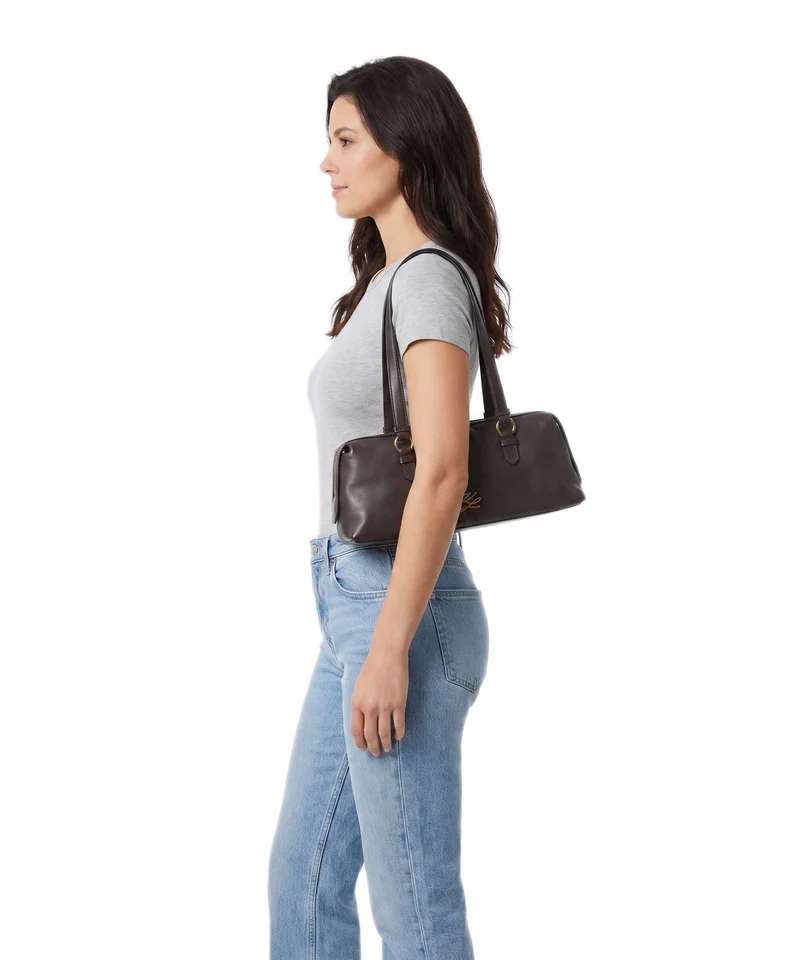 Karl Lagerfeld K/Autograph Medium Sac porté épaule tobacco