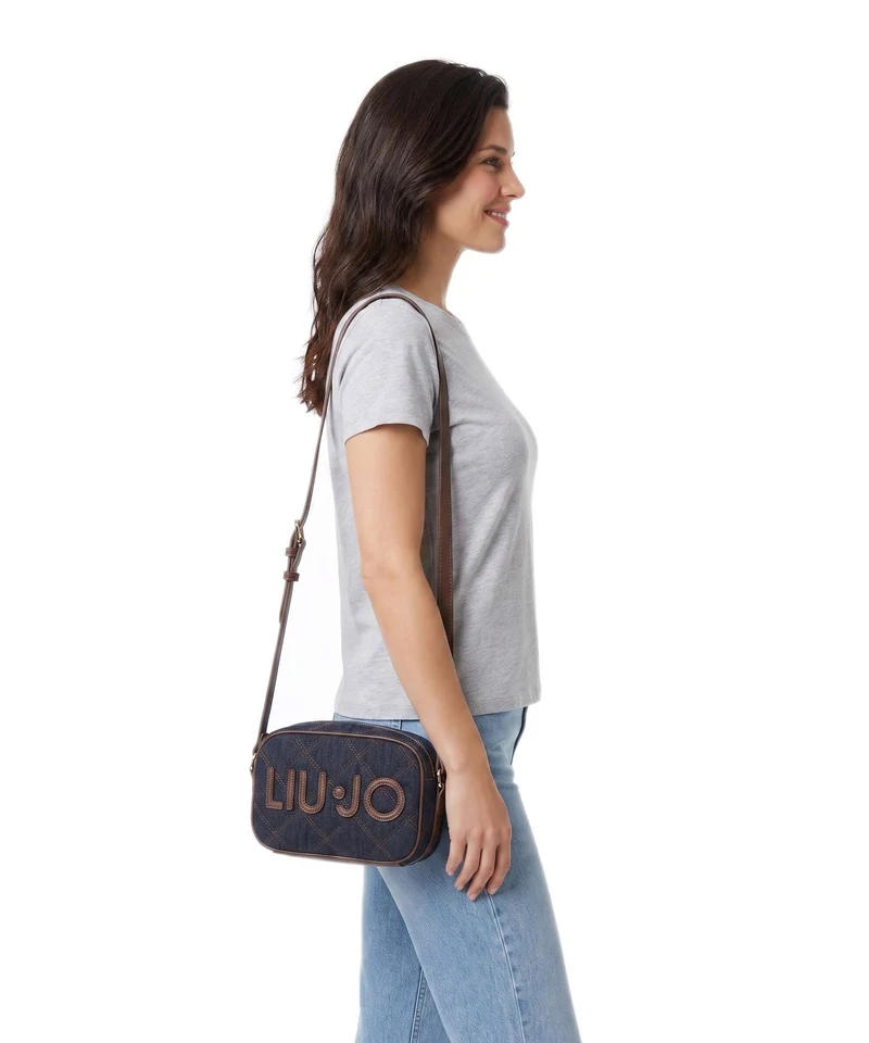Liu Jo Ferielle M Sac bandoulière blu denim
