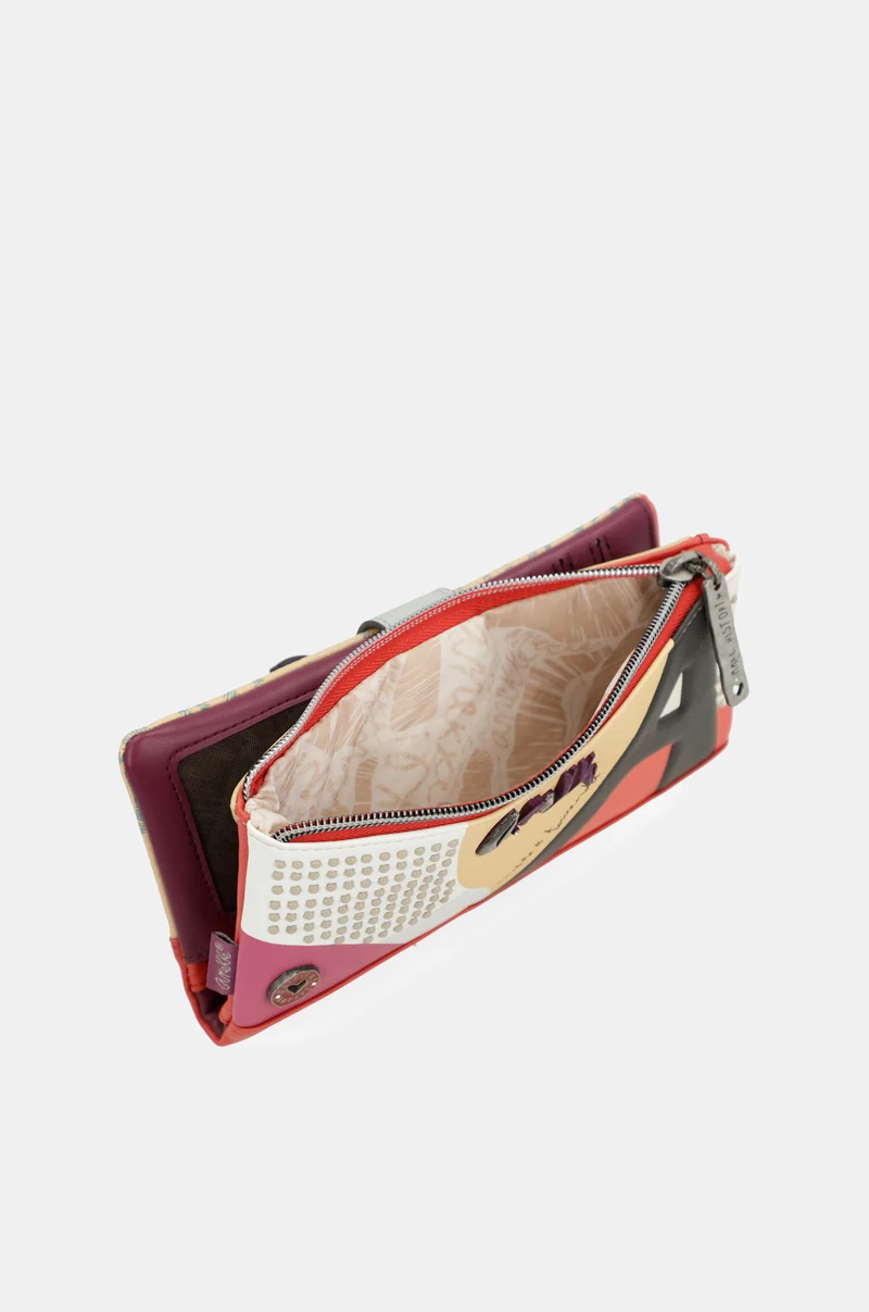 Portefeuille RFID souple grand format Fashion