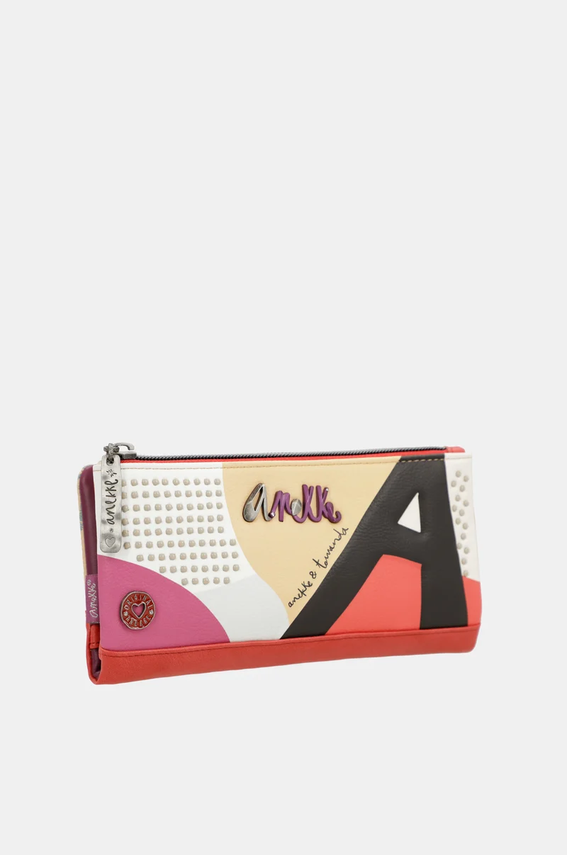 Portefeuille RFID souple grand format Fashion