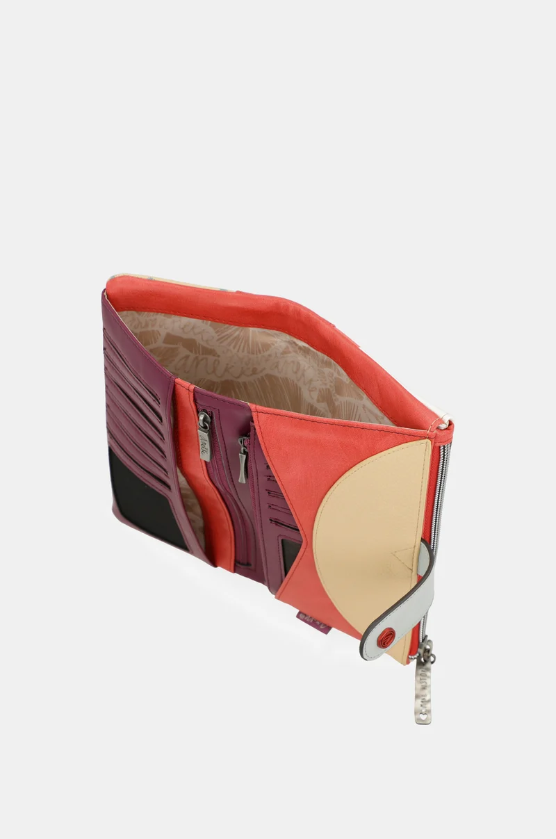 Portefeuille RFID souple grand format Fashion