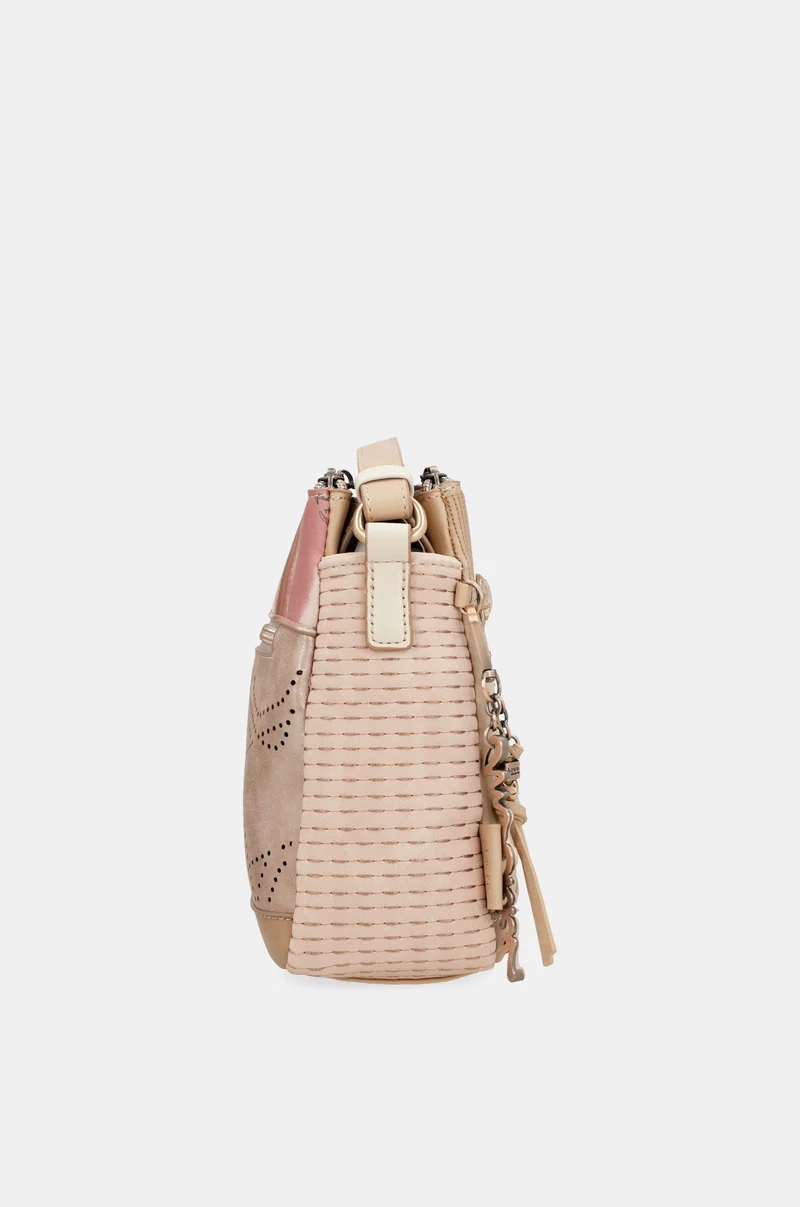 Sac bandoulière 3 compartiments nude Studio