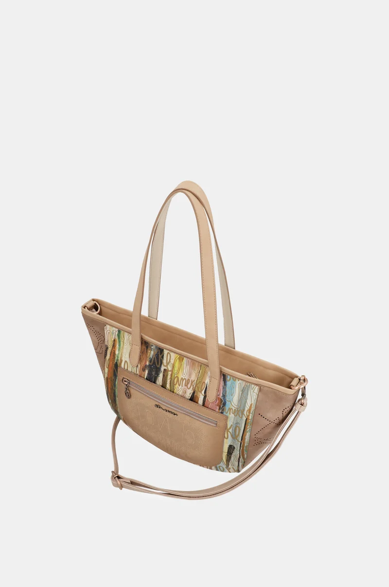 Sac shopper grand format nude Studio